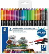 Zdjęcie Staedtler Flamastry Design Journey Dwustronne Wodoodporne 36 Kolorów - Śrem