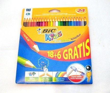 Bic Polska O Kredki 24Kol. 180Mm Kids Evolution 0161