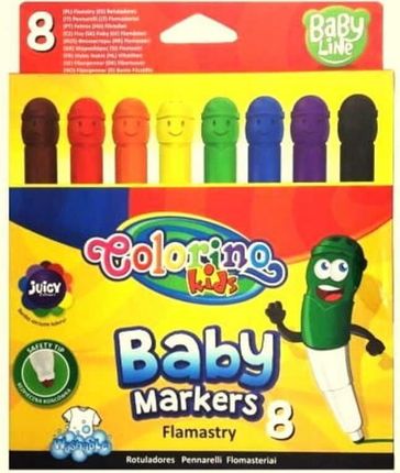 Colorino Flamastry Kids Baby 8 Kolorów