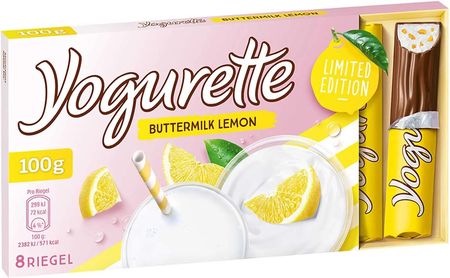 Ferrero Yogurette Buttermilk Lemon Batoniki Cytrynowe 8szt.