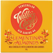 Zdjęcie Willie &Cacao Czekolada Clementina &Almond 50g - Trzebiatów