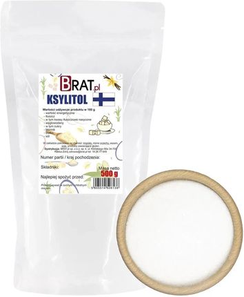 Brat.Pl Fiński Ksylitol 500g