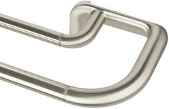 Zdjęcie Karnisz Twilight podwójny 76-213cm nikiel - Zielonka