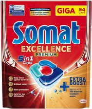 Ranking Somat Tabletki Do Zmywarek Excellence Premium 5W1 54Szt. Jakie tabletki do zmywarki? Ranking