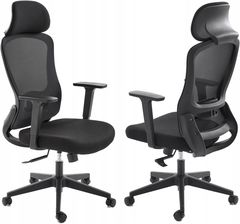 Zdjęcie Sonar Fotel Gabinetowy Czarny - Płock