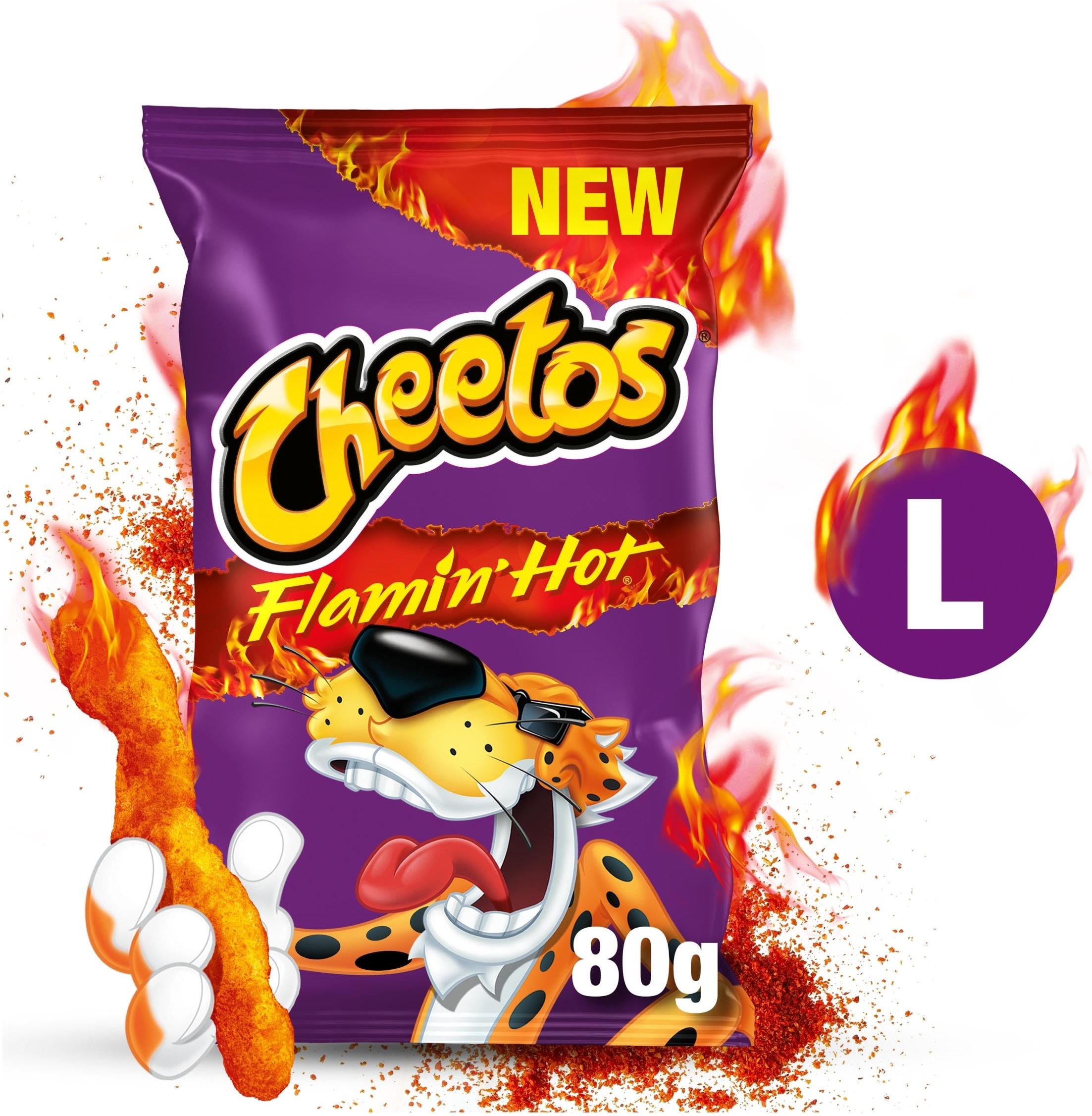 Cheetos Crunch Flamin Hot 80g - Ceny i opinie - Ceneo.pl