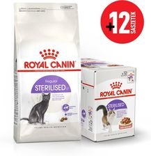 Royal Canin FHN Regular Sterilised 37 10kg + Royal Canin FHN Regular Sterilised 37 12x85g