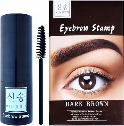 Zestaw do modelowania brwi - Dark Brown - Eyebrow Stamp