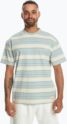 Koszulka męska Quiksilver Eco YD Stripe Tee blue fog eco stripe tee | WYSYŁKA W 24H | 30 DNI NA ZWROT