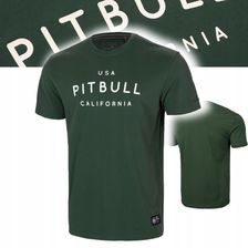 Zdjęcie Pitbull West Coast T-shirt Męska Lekka Koszulka Usa Cal Zielona Green XXL - Wolbrom