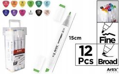 Zdjęcie Markery Dwustronne Chromax 12 Kolorów - Poznań