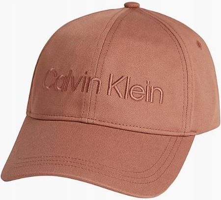 Calvin Klein czapka z daszkiem K60K609601 Gbz brązowy Os