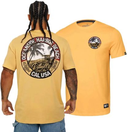 Koszulka Pit Bull Middle Weight 170 Basic Oceanside '24 - Żółta RATY 0% | PayPo | GRATIS WYSYŁKA | ZWROT DO 100 DNI