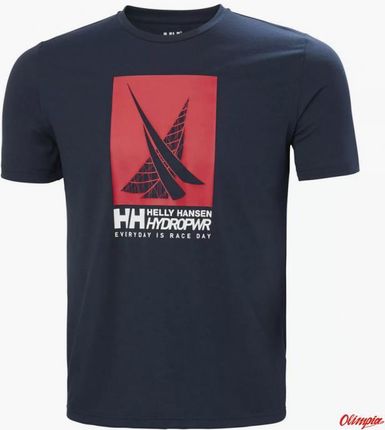 Koszulka męska HELLY HANSEN HP Race Graphic - Navy