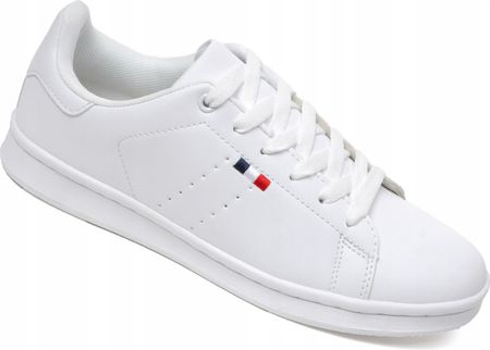 Buty Sportowe Męskie Sneakersy Białe Adidasy Tenisówki Trampki eco skóra 37