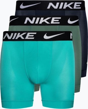 Bokserki męskie Nike Dri-Fit Essential Micro Boxer Brief 3 pary blue/navy/turquoise | WYSYŁKA W 24H | 30 DNI NA ZWROT