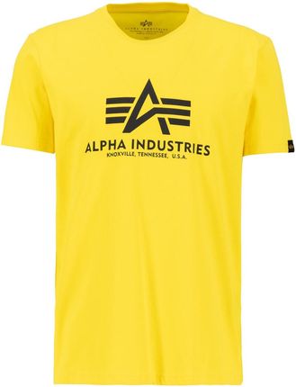 Koszulka Alpha Industries Basic T-Shirt empire yellow XXL