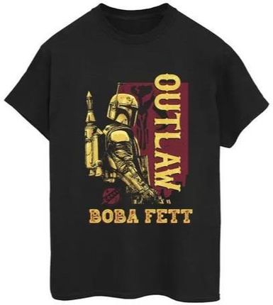 Koszulka Star Wars - Boba Fett Distressed Outlaw (rozmiar S)