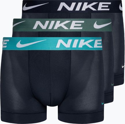 Bokserki męskie Nike Dri-Fit Essential Micro Trunk 3 pary blue/navy/green | WYSYŁKA W 24H | 30 DNI NA ZWROT