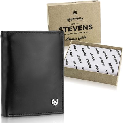 Stevens skórzany portfel męski antykradzieżowy Q2