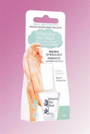 Ados Odżywka Do Paznokci Whitening Nail Mask Wybielająca Paznokcie z Ekstraktem Cytrusowym 8 ml