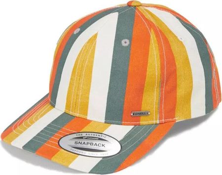 Damska czapka z daszkiem O'neill MIX & MATCH SEACOAST CAP orange multistripe
