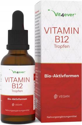 Vit4Ever Witamina B12 500 Mcg Bio Aktywna W Kroplach 50ml