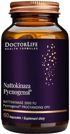 Doctor Life Nattokinase 2000 Fu Pycnogenol Procyanidins Opc 60kaps