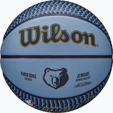 Zdjęcie Piłka Do Koszykówki Wilson Nba Player Icon Outdoor Morant Blue Rozmiar 7 - Sopot