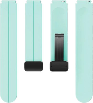 Kbr Games Miętowy Silikonowy Magnetyczny Pasek Opaska 22Mm Do Samsung Galaxy Gear