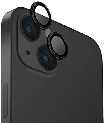Uniq Optix Aluminium Camera Lens Protector Iphone 15 6 1" Plus 7" Midnight Black Szkło Na Obiektyw Aparatu Z Aplikatorem