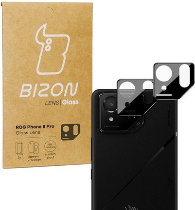 Bizon Szkło Na Aparat Glass Lens Do Rog Phone 8 Pro 2 Sztuki