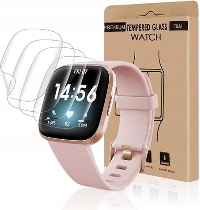 Amazon 4X Folia Ochronna Smartwatch Google Fitbit Versa 2 Wysoka Ochrona Fb507Rgpk