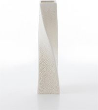 Zdjęcie Eurofirany Wazon Dekoracyjny Riso 8x8x32 Cm Kremowy 30951 - Ulanów