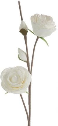 Eurofirany Kwiat Flore Biały 6 Szt. 31702