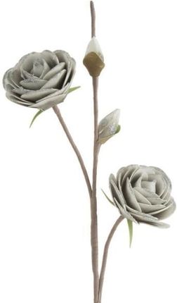 Eurofirany Kwiat Flore Srebrny 6 Szt. 31703