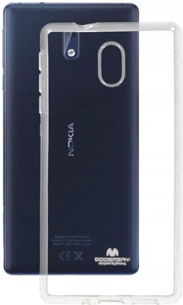 Mercury Etui Obudowa Case Do Nokia 3 Ta 1020 Futerał Jelly Przezroczyst