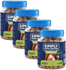 Simply From Nature Smart Bites Trenerki Z Królika Dla Psów 4x130g