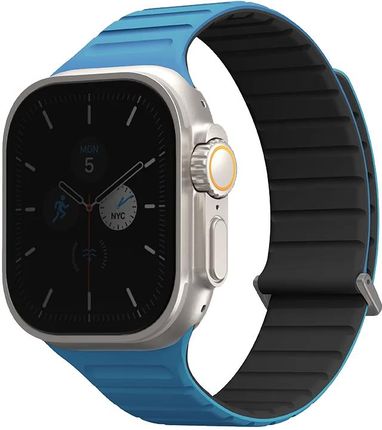 Uniq Revix Evo Reversible Magnetic Niebiesko Czarny Pasek Apple Watch 42 44 45 49 Mm