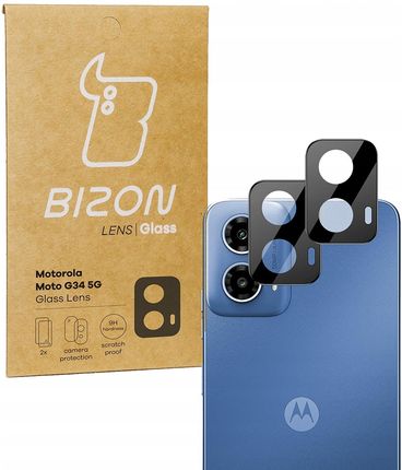 Bizon Szkiełko Na Obiektyw Do Moto G34 5G Szkło Ochronne Aparat 2 Szt