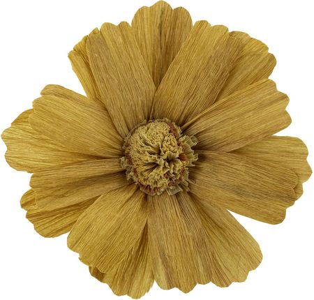 Bloomingville Kwiat Sztuczny Portia Żółty Papier 30X8Cm 399620