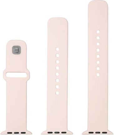 Fixed Silikonowy Pasek Do Apple Watch 41 40 38 Mm Różowy
