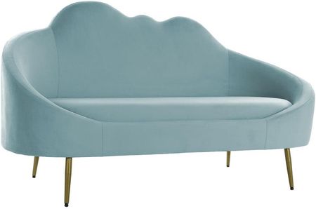 Dkd Home Decor Sofa Niebieski Złoty Błękitne Niebo Metal Chmury Scandi 155x75x92 Cm 4017607