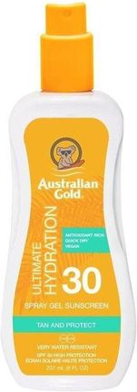 Australian Gold Ultimate Hydration Spray Gel Żel W Sprayu Do Opalania Spf30 237ml