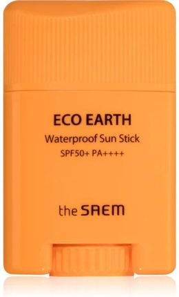 The Saem Eco Earth Waterproof Wodoodporny Krem Do Opalania Twarzy W Sztyfcie Spf 50+ 17G