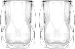 Vialli Design Geo 100Ml 2Szt. Szklanki Do Espresso Z Podwójnymi Ściankami (30442)