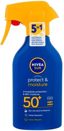 Nivea Sun Protect & Moisture Spf50+ Preparat Do Opalania Ciała 270ml