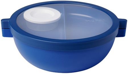 Mepal Vita Vivid Blue 1,5L Lunch Box Śniadaniówka Dwukomorowa Z Pojemnikiem Na Sos (105830010100)