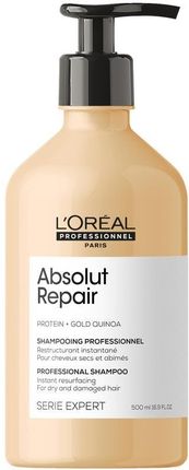 L'Oreal Professionnel Serie Expert Absolut Repair Shampoo Regenerujący Szampon Do Włosów Zniszczonych 500ml