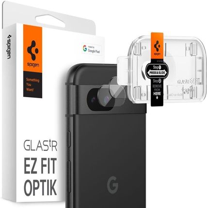 Spigen Osłona Aparatu Optik Tr ”Ez Fit” Camera Protector 2 Pack Google Pixel 8A Clear